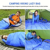 Waterproof All-Season Camping Sleeping Bag - Ultra-Comfortable & Durable, Ideal for Hiking, Camping, & Mountaineering - Lightweight, Four-Season Insulation, Perfect for Adventure-Ready Explorers