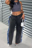 namcoverse Hit Color Side Tassel Cozy Drawstring Pants