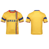 Romania Soccer Jersey European Cup Fans Version Jersey Football Shirt High quality Soccer Wear Soccer Uniform Men 240709