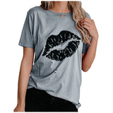 NAMCOVERSE  popular short-sleeved t-shirt women's New summer new product slim-fitting geometric pattern body fresh and sweet women's top