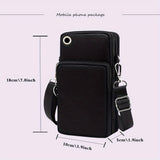 Outdoor Sport Handbag Wallet Mobile Phone Bag Arm Pouch Case Belt Handbag Purse Coin Wallet Holder Money Shoulder Bag