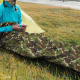 Ultra-Warm Camo Sleeping Bag - Waterproof, Thickened Insulation for Camping, Hiking & Hunting | Perfect for Spring, Fall & Winter Camping Comforter Set