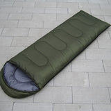 Portable Adult Sleeping Bag for Camping - Windproof & Insulated, Ideal for Outdoor Adventures