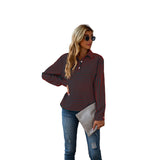 NAMCOVERSE 2025 new products ebay  wish hot sale large size striped women's shirt button long sleeve fashion personality women