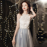 Shoulder tassel evening dress dress women 2025 spring summer banquet elegant birthday dress fairy temperament evening dress long