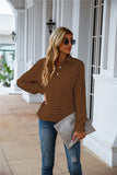 NAMCOVERSE 2025 new products ebay  wish hot sale large size striped women's shirt button long sleeve fashion personality women