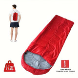 Waterproof All-Season Camping Sleeping Bag - Ultra-Comfortable & Durable, Ideal for Hiking, Camping, & Mountaineering - Lightweight, Four-Season Insulation, Perfect for Adventure-Ready Explorers