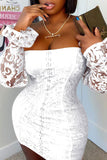 namcoverse Lace Elegant Mini Dress