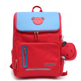 Krmomoailey Manufacturer Korean Style Children Backpack Primary School Student Schoolbag Burden-Relieving Backpack Oxford Cloth Ma0106