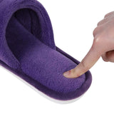 Slippers Comwarm Fuzzy Warm Slippers For Women Indoor Cotton Slides Female Non-Slips Flip Flops Comfort Casual Home Shoes Flat Slippers