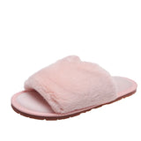 Slippers Women  Autumn And Winter Indoor Fuzzy Female Fluffy Slipper Ladies Soft Plush House