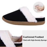 Bebealy Winter Warm Fluffy Women Slippers Indoor Soft Fuzzy House Slippers With Rubber Shoes Outdoor Antidkid Plush Women Shoes 240830