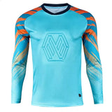 soccer goalkeeper jerseys shirts Men kids Football Long Sleeves Goal Keeper Uniforms Adult Kids Soccer Shirt Kit Goalkeeper 240716