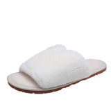 Slippers Women  Autumn And Winter Indoor Fuzzy Female Fluffy Slipper Ladies Soft Plush House