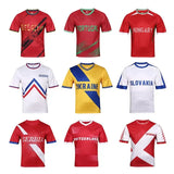 Top 24 of the European Cup Soccer Jersey Italy France Germany Spain Football Shirts Short Sleeve for Men Quick drying 240716