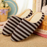 Slippers  Soft Plush Home Women Indoor Cotton Shoes Winter Casual Woman Girl Lady Floor Warm Fuzzy Slipper Big Size#J7