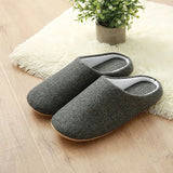 Slipper Men Indoor Fluffy Warm Winner Autumn Cotton Thick Furry Soft Ind Room Flat NonSlipStriped Bottom 240615