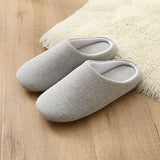 Slipper Men Indoor Fluffy Warm Winner Autumn Cotton Thick Furry Soft Ind Room Flat NonSlipStriped Bottom 240615