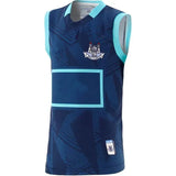 Dublin GAA Training Vest Dark Home Jersey Shirt Mens Rugby Jersey Size:S-3XL (Custom name and number )