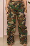 namcoverse Camouflage Modern Multi Pocket Jeans