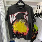 Designer Mens T Shirt Designer T Shirt Women Short Sleeve Crew Neck Breathable Cotton Letter Print Summer Designer Tshirt Men Graphic Tee Star Mens Tops Halloween