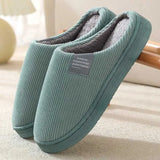 Slippers Classic Fuzzy Home Slipper Women Winter Warm Fur Plush Non Slip Indoor Female House Room Shoe Man male Lazy Footwear Bedroom