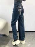 Women Jeans Brand Sprring New Arrival Loe Jeans Womens Fashion Pink High Waist Long Straight Leg Undefined Tender Pants Ropamujer Previous 84