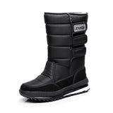 namcoverse Men Boots Platform Woman Snow Boots For Men Thick Plush Waterproof Slip-Resistant  Winter Keep Warm Shoes Plus Size 34 - 47