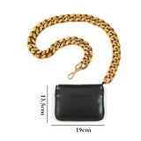 namcoverse - Luxury Women Totes ins hot style thick metal chain shoulder bag bike wallet mini bag coin purse Fashion chest pack Strap Clutch