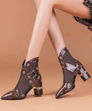 namcoverse New Fashion Hollow Mesh Short Boots Spring And Summer CZ1027