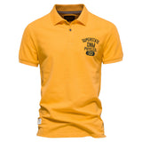 NAMCOVERSE 2025 new Popular trade New lapel cotton short-sleeved men's top solid color embroidery sports backing men's POLO