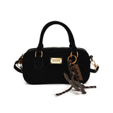 NAMCOVERSE 2025 Premium retro matte bowling bag women's popular new shoulder messenger bag casual versatile fashion handbag