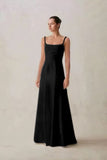 2025 Popular trade banquet evening dress suspender temperament thin chorus art examination adult ceremony long dress small dress spring
