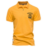 NAMCOVERSE 2025 new Popular trade New lapel cotton short-sleeved men's top solid color embroidery sports backing men's POLO