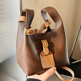 NAMCOVERSE 2025 Korean niche design sense retro fashion portable small bag women popular new casual versatile messenger bucket bag
