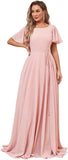 2025 2025 evening dresses fashion new bridesmaid dresses with long split ends, fashion trend chiffon formal dresses