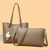2025 Bag autumn women's popular new fashionable large-capacity high-end tote bag temperament versatile commuter mother and child bag