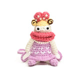 NAMCOVERSE 2025 Cartoon knitted small bag new trendy fashion popular little girl cute ugly cute shoulder bag niche design messenger bag
