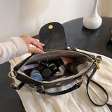 2025 Crossbody bag autumn and winter high-end niche handbag Internet celebrity same fashion Xiao Longxiang bag Korean version versatile satchel