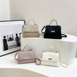 NAMCOVERSE 2025 2025 new simple retro women's bag fashionable versatile niche portable messenger Kelly temperament women's bag