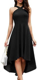 2025 Autumn party dress popular new neck  fashion dress elegant atmosphere slim 2025 dress