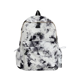 Schoolbag Female Korean Style College Student Mori Style Tie-Dyed Simple Backpack Large Capacity Japanese Style Middle School Students Backpack