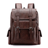 NAMCOVERSE 2025popular large-capacity soft leather men's and women's backpacks, casual trendy men's college and middle school students' schoolbags, computer travel backpacks