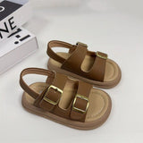 NAMCOVERSE  British Style Baby Sandals Baby Sandals  Summer New Children's Shoes Girls Men's Shoes Children's Beach