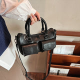 NAMCOVERSE 2025 Premium sense niche retro design bag women's 2025 new casual shoulder bag trendy versatile portable messenger bag