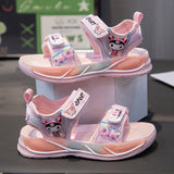 NAMCOVERSE  Children's Beach Shoes Girls' Sandals Summer New Ins Internet Celebrity Princess Shoes Cartoon Soft Bottom Girls' Sports Sandals