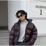 NAMCOVERSE 2025 popular new New  fashion personalized street zipper short cotton-padded jacket is hot on
