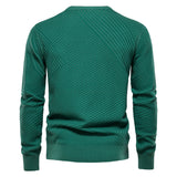 NAMCOVERSE 2025 Hot trade  New autumn and winter new men's clothing round neck pullover sweater solid color bottomed cotton knitted sweater men
