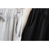 Summer Women's New plus-Sized Cropped Pants Loose Harem Pants Fat Sister Wide 100.00kg plus Size Casual Sports Pants