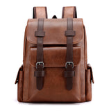 NAMCOVERSE 2025popular large-capacity soft leather men's and women's backpacks, casual trendy men's college and middle school students' schoolbags, computer travel backpacks